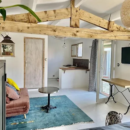 Grand Studio 30M Avec Jardin Proche Des Plages Sausset-les-Pins Exterior foto